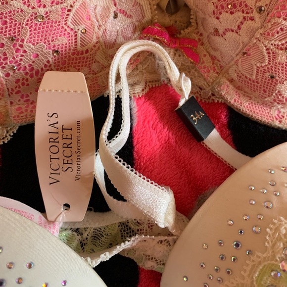 Vs pink dream angel bling rare NWT Victoria secret - Picture 4 of 4
